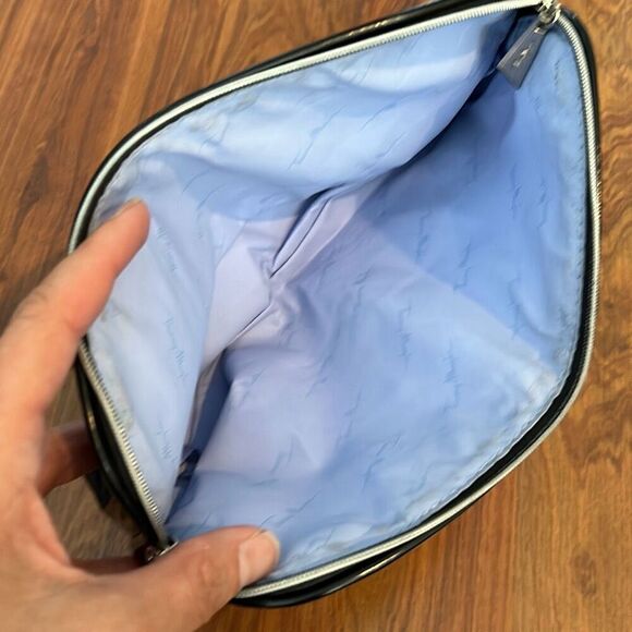 Thierry Mugler Angel black patent leather make up case cosmetic case - Picture 5 of 6